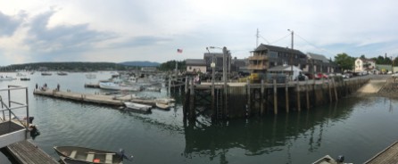 View from Beal's Lobster Pier